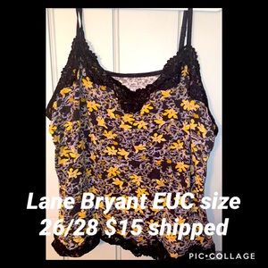 Lane Bryant Cami EUC, 26/28